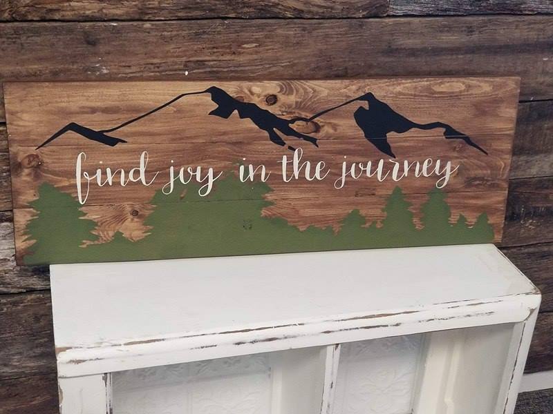 Find joy in the journey 10.5x30 – Pallets by deSIGN