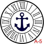 Roman Numerals with border insert anchor  (A-5)