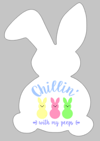 Personalized Easter Bunny Peep Plush – Prairie Chic Creations